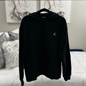 Comfy Black Jordan Hoodie !